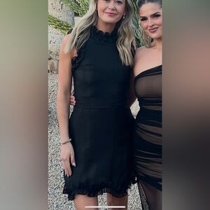 Baruni Black Cocktail Dress